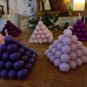 Kynttilämuotti Kuplakartio