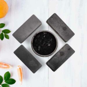 Saippuaväri Mica, Kimalteleva musta 5 g