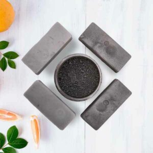 Saippuaväri Mica, Hopeanharmaa 5 g