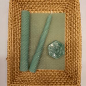 Lahtisen mehiläisvahakynttilälevy, minttu